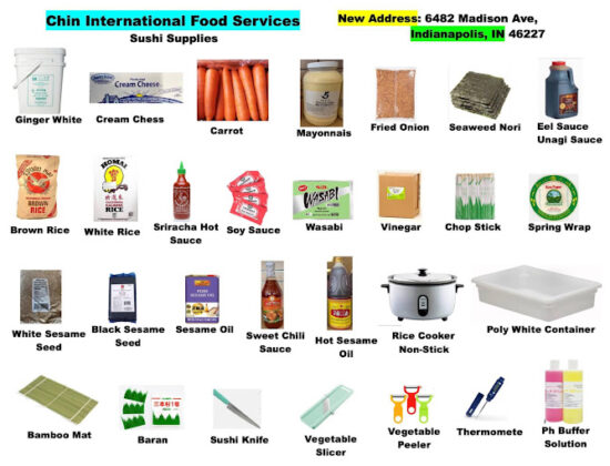 Sushi Supply – Chin International Food Services