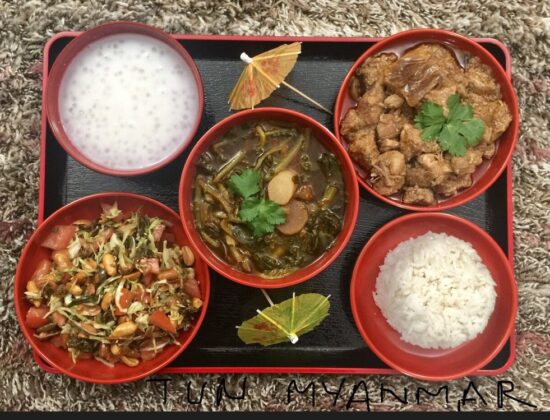 Tun Myanmar Burmese Foods & Farmers' Market Food Vendor